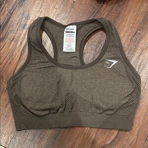 Gymshark Women's Brown Sports Bra